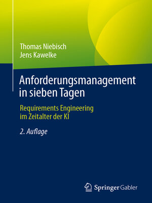 cover image of Anforderungsmanagement in sieben Tagen